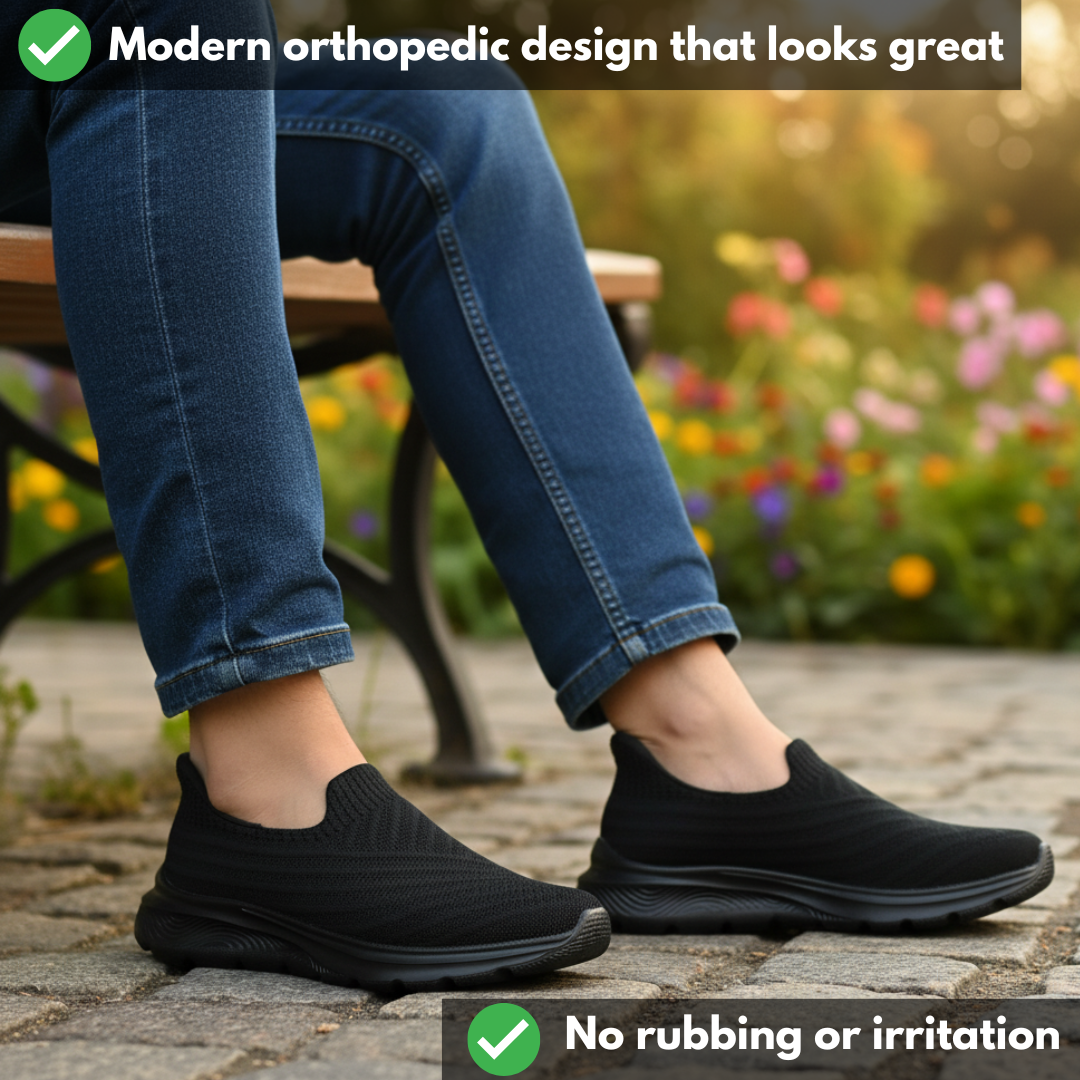 1+1 Hands Free & Ergonomic Everyday Shoes – OrthoSlip Unisex