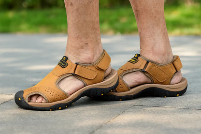 Ergonomic Orthopaedic Men's Sandals for Pain Relief - FlexStep