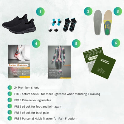 Everyday Hands-Free Slip In Shoe – OrthoSlip Unisex