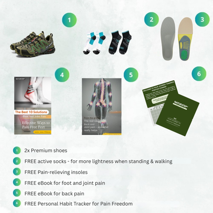 Orthopaedic Running & Hiking Shoe - TerraGrip - Unisex