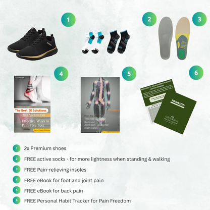 Comfortable everyday shoe with style & relief – OrthoForm Unisex