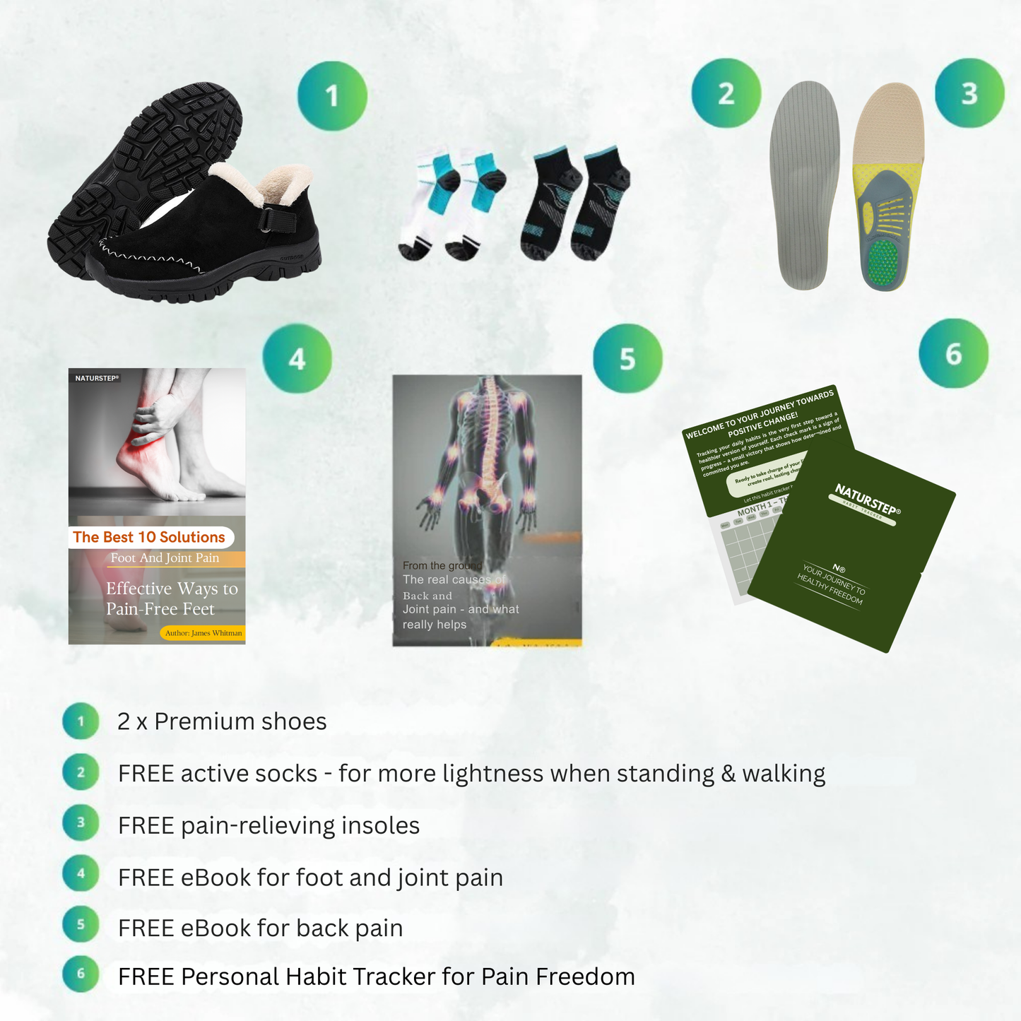 Hands-Free Slip Ins - Pain-Free Everyday Shoe