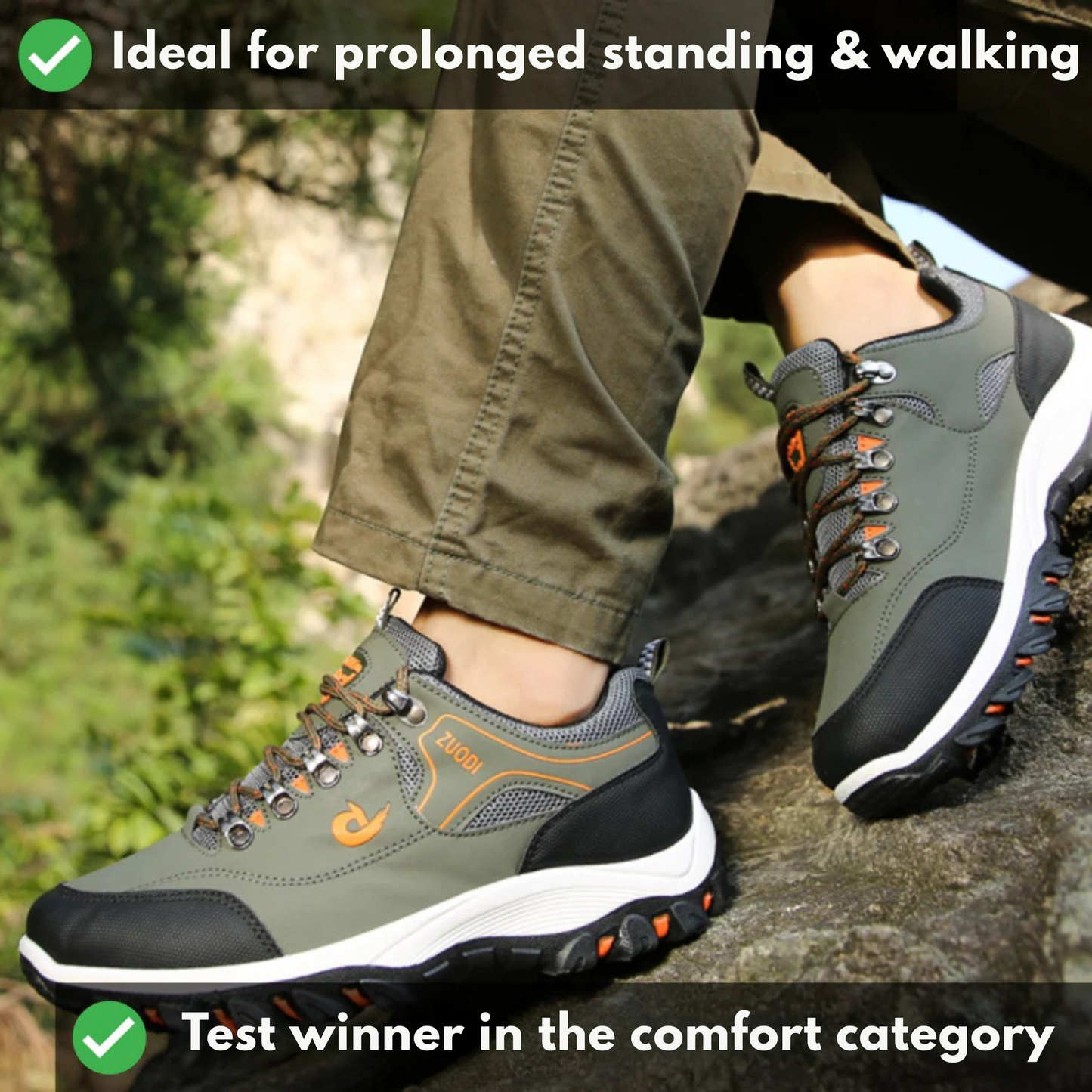 Orthopaedic Running & Hiking Shoe - OrthoQuest - Unisex