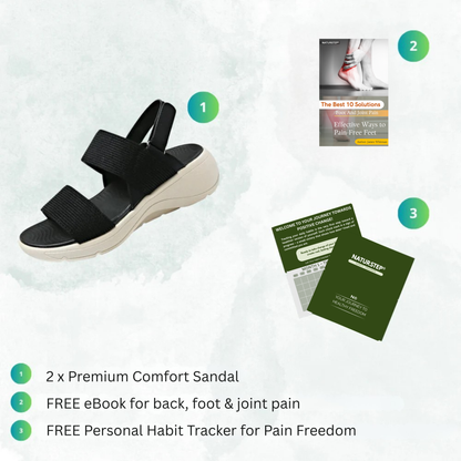 Ergonomic Orthopedic Women's Sandals for Pain Relief – SoftWalk