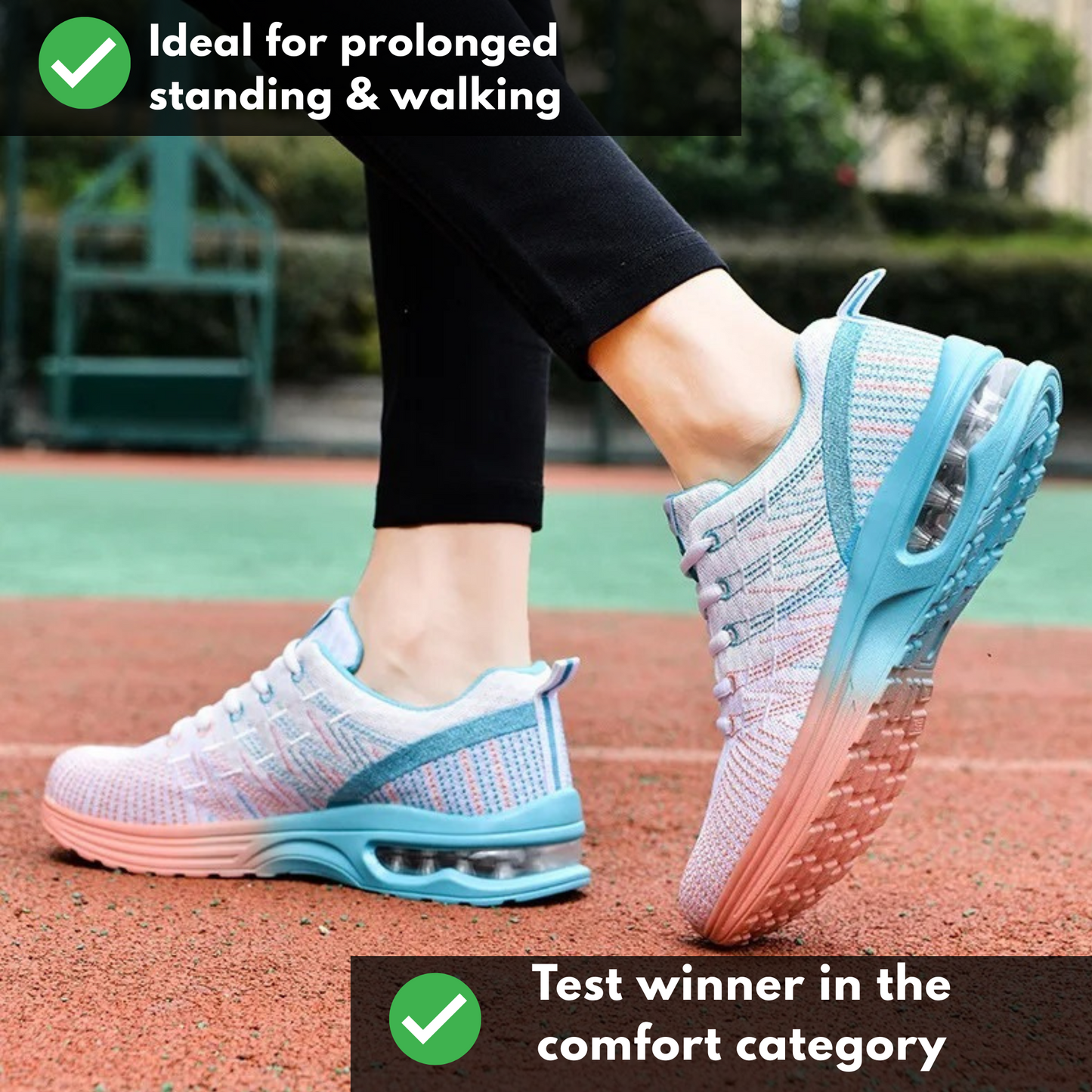 Pain-relieving women's sneaker with a professional feel - ErgoStep Pro