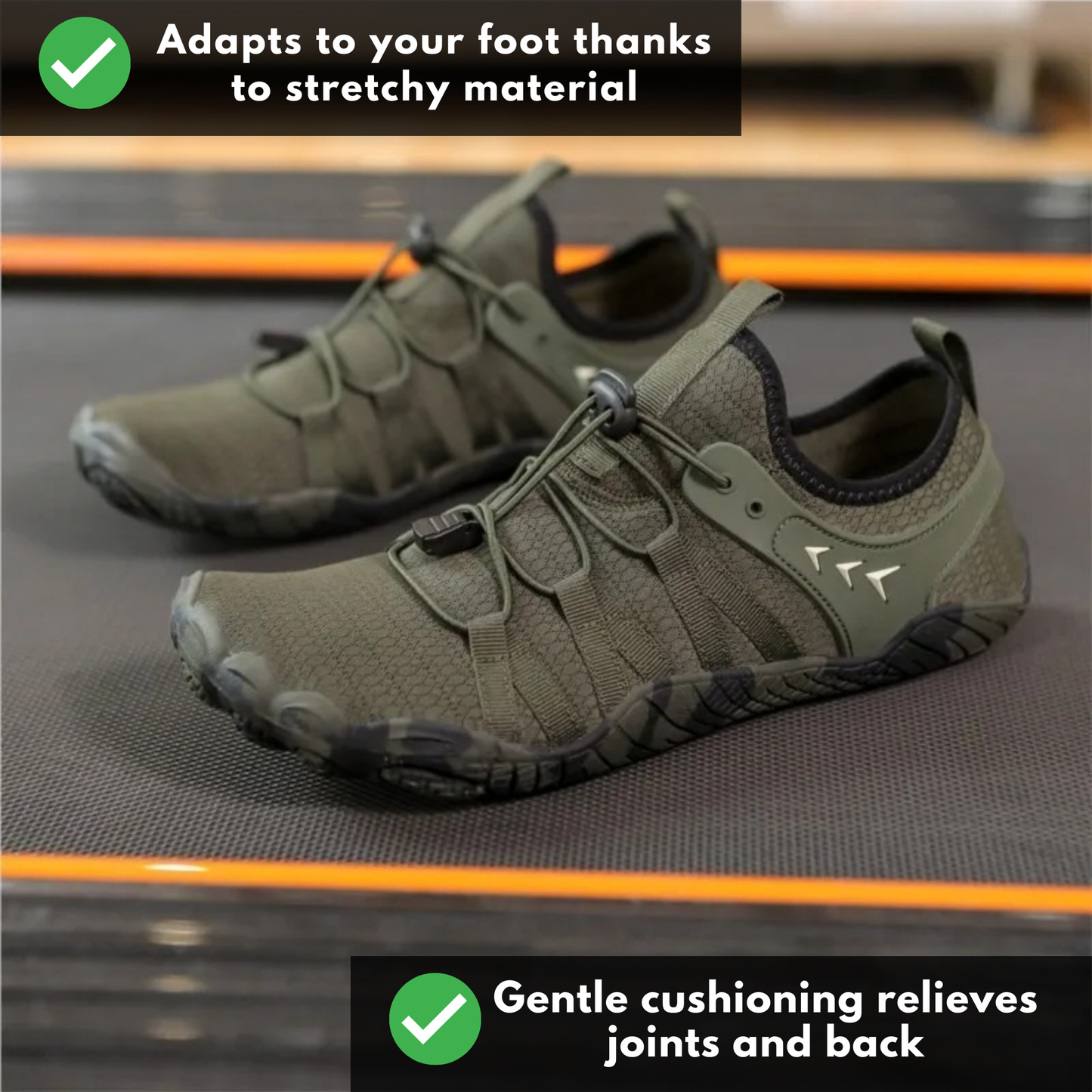 Ergonomic Barefoot Shoe - NaturFlex OrthoWalk