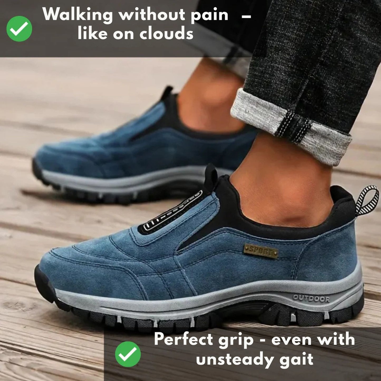 1+1  Ergonomic Pain Relief Shoe - OrthoMotion Unisex