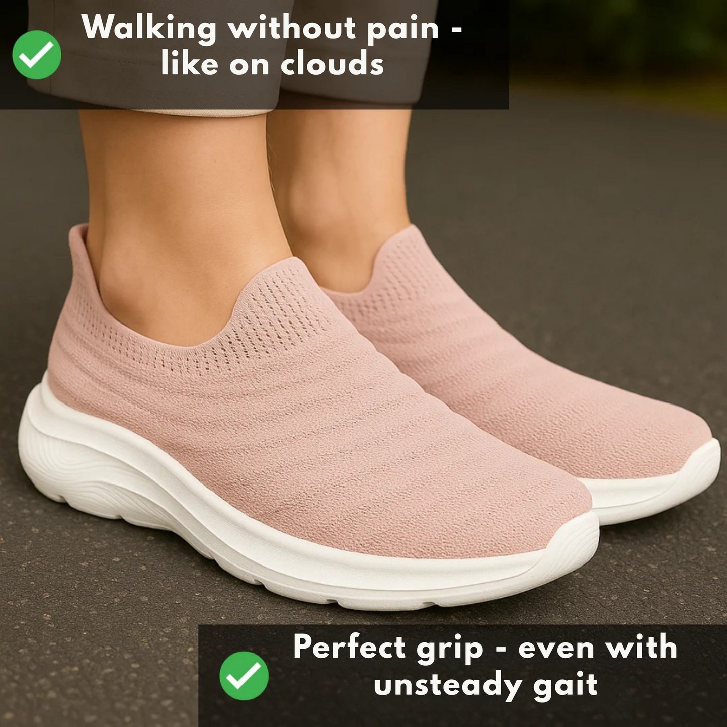 Everyday Hands-Free Slip In Shoe – OrthoSlip Unisex