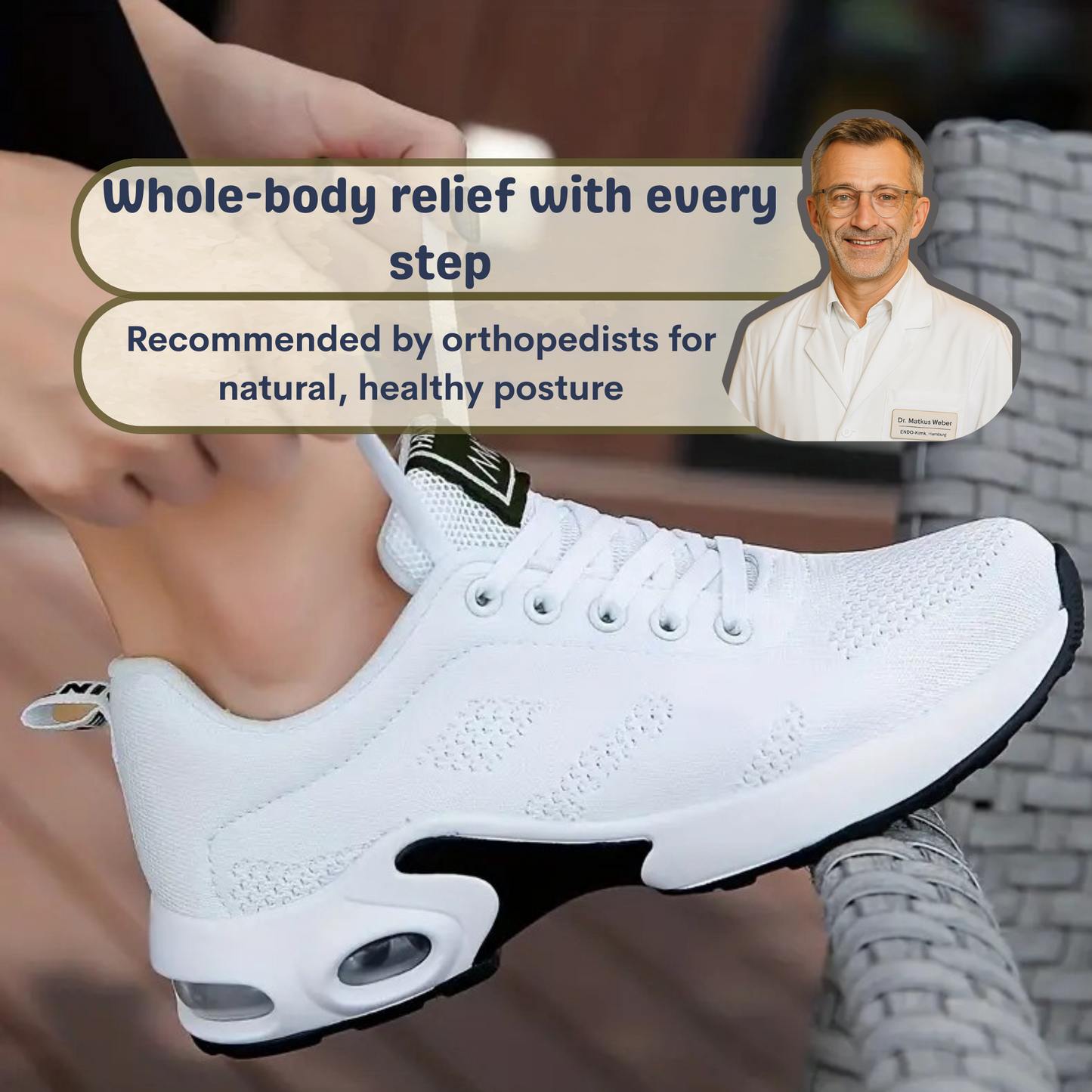 AeroSole - Ergonomic Shoe for Pain Relief