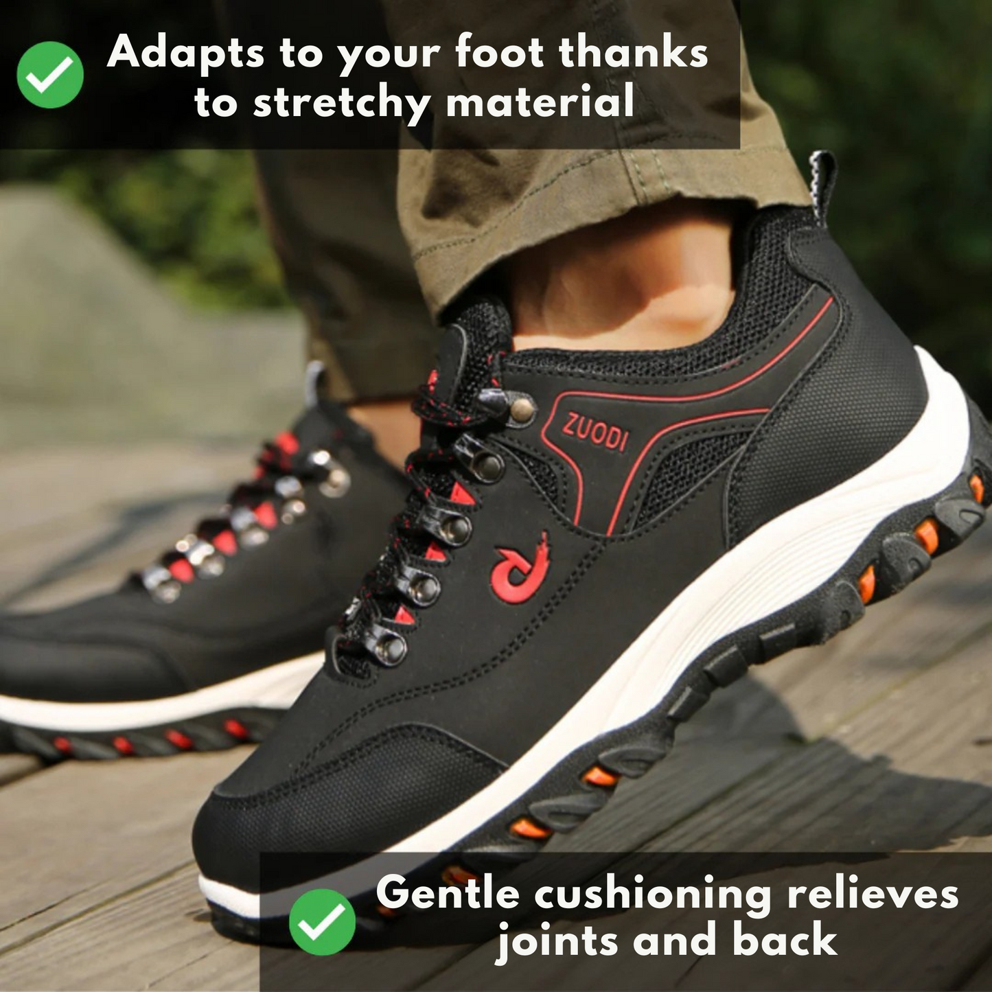 Orthopaedic Running & Hiking Shoe - OrthoQuest - Unisex
