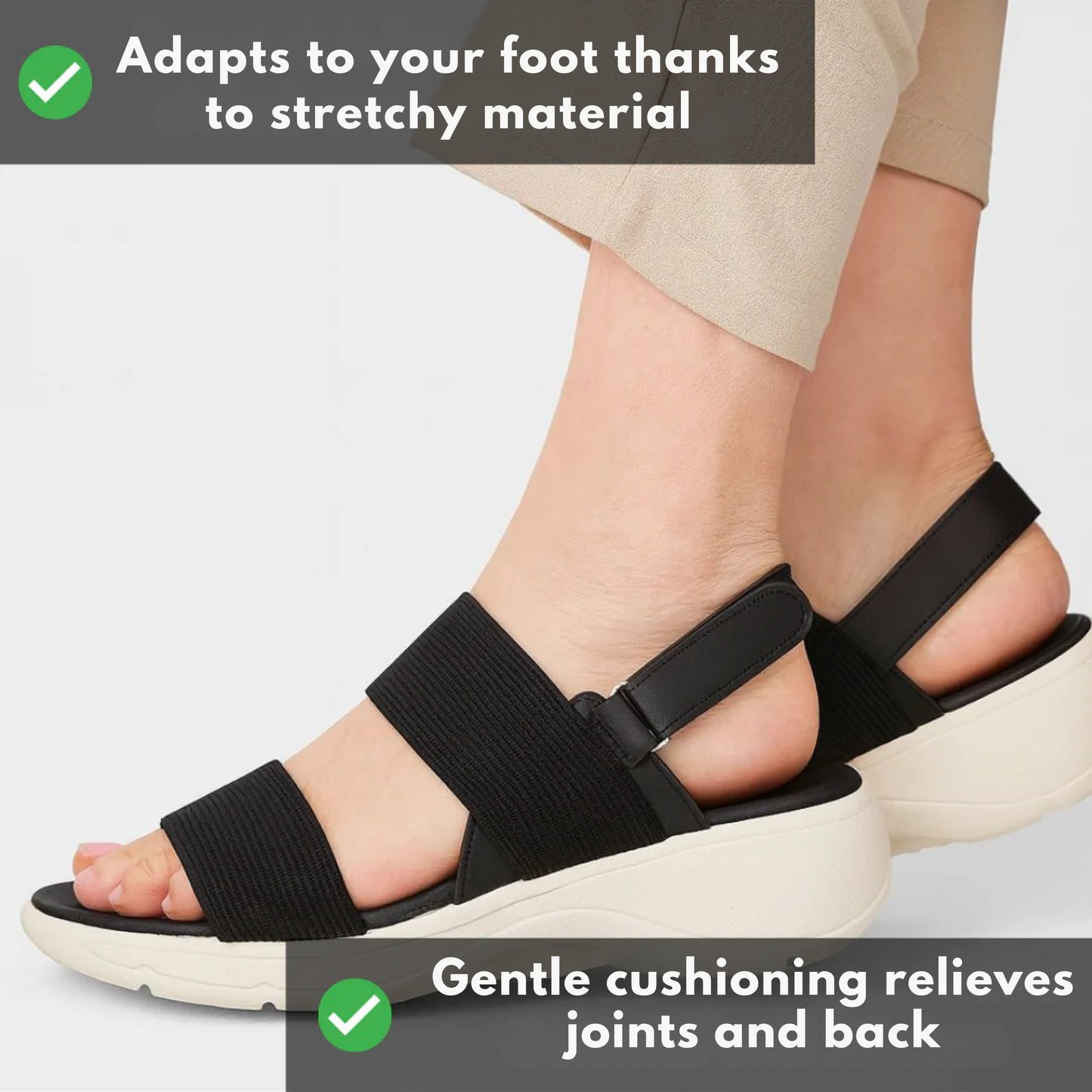 Ergonomic Orthopedic Women's Sandals for Pain Relief – SoftWalk