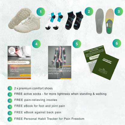 Insulating Winter Barefoot Shoe with Non-Slip Sole - FrostFit