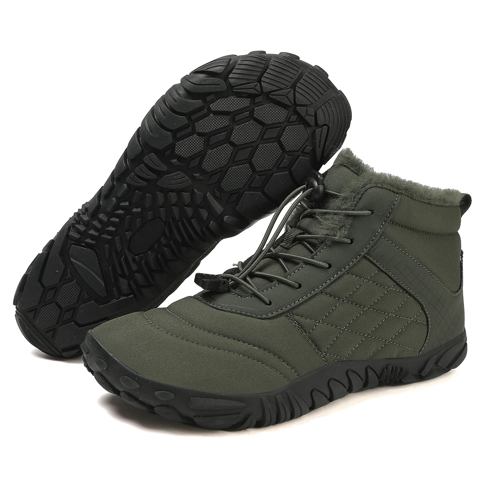 Insulating Winter Barefoot Shoe with Non-Slip Sole - FrostFit
